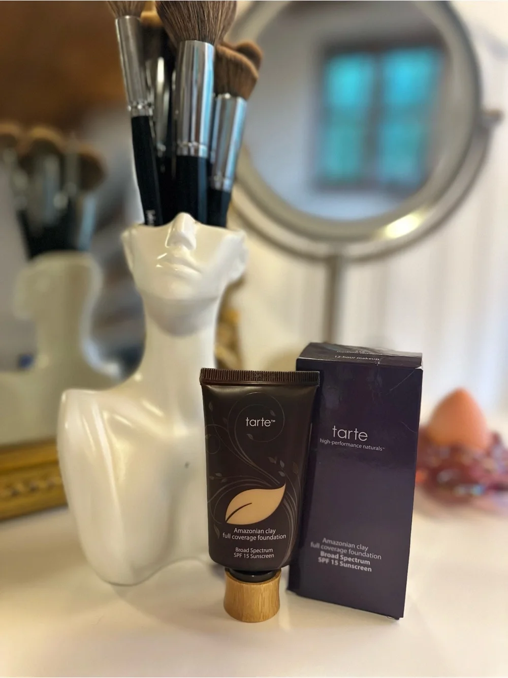 tarte Amazonian Clay Full Coverage Foundation SPF 15 Sunscreen Medium-Tan Sand